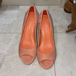 Brand new never worn cole haan wedges 6